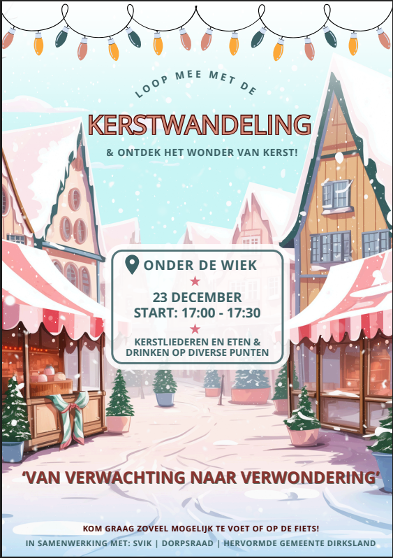 Kerstwandeling 23 December