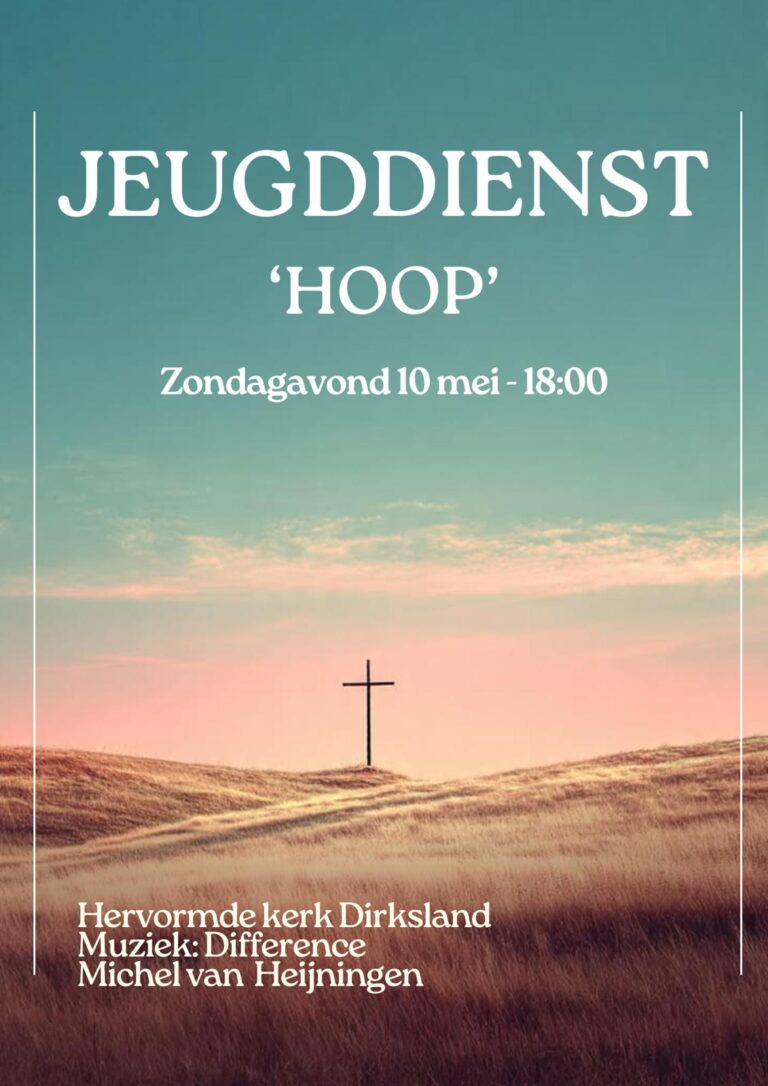 Jeugddienst 10 mei